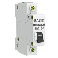 Выключатель нагрузки 1P 40А ВН-29 Basic | код  SL29-1-40-bas | EKF